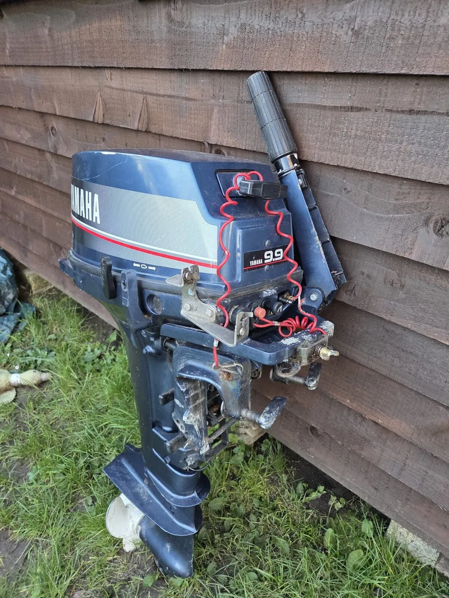 Yamaha 9.9hp 2 stroke outboard - Image 2