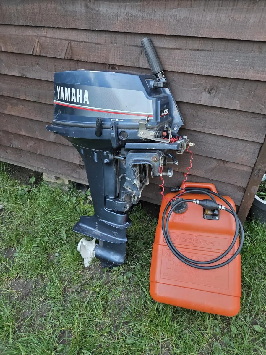 Yamaha 9.9hp 2 stroke outboard - Image 1