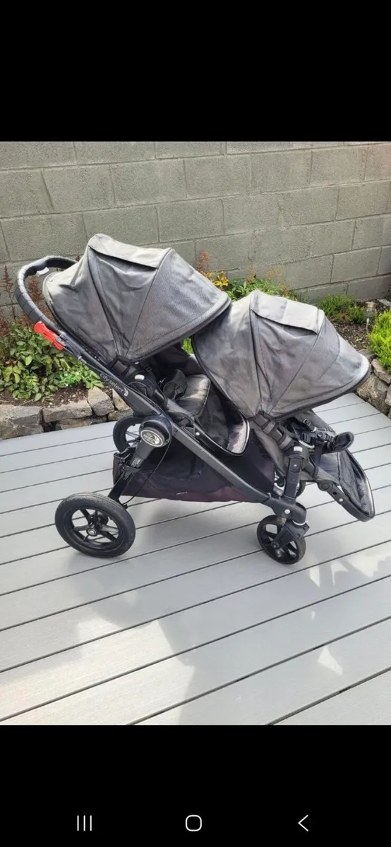 city jogger double buggy - Image 2