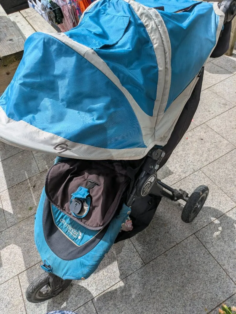 baby jogger city mini gt teal colour - Image 2