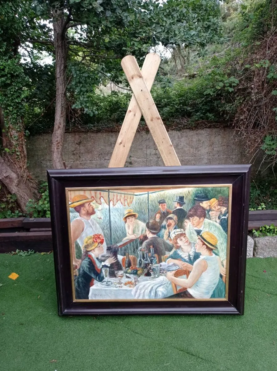 RENOIR painting , Luncheon at the boating party - Image 3