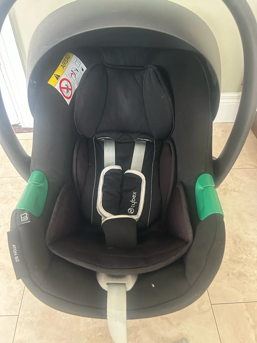 Cybex Aton B2i Infant Car seat plus base - Image 1
