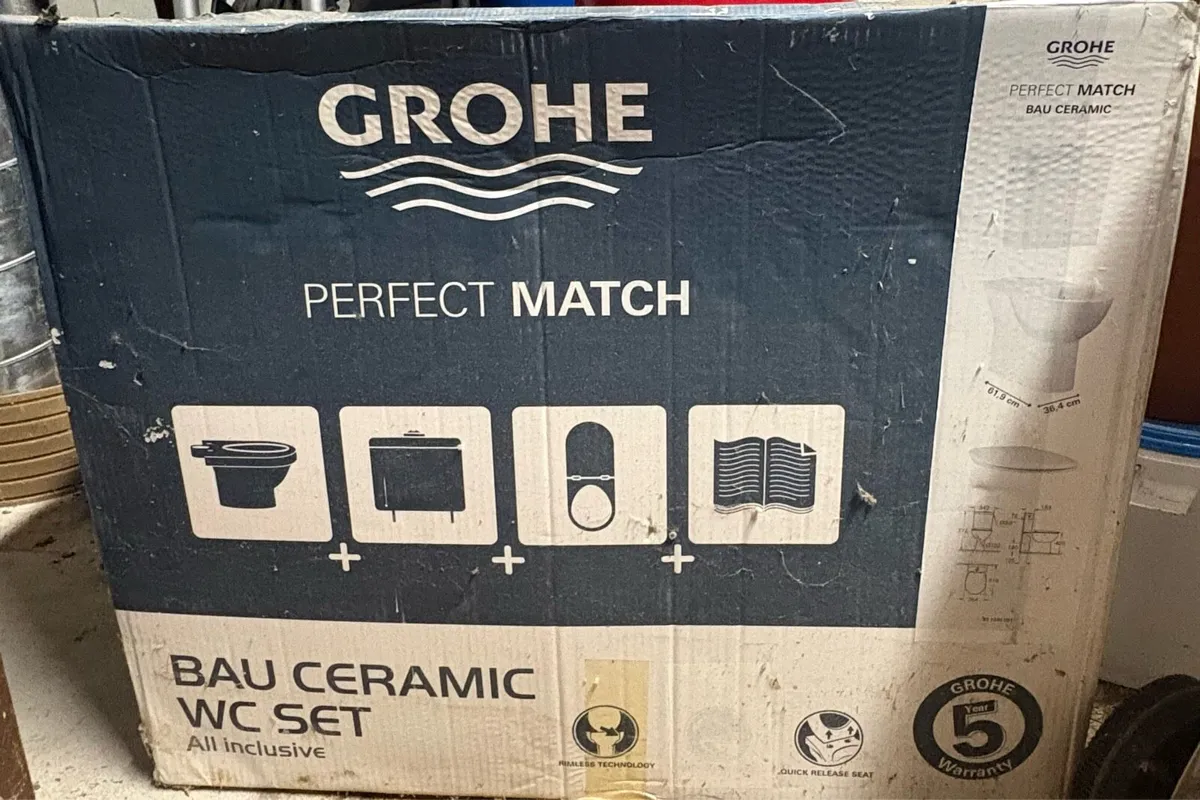 Grohe Bau Ceramic Toilet - Brand new in box - Image 1