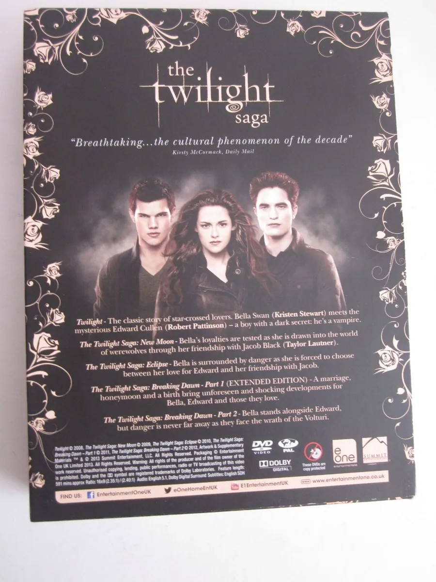 The Twlight Saga The Complete Collection 5DVD's - Image 3