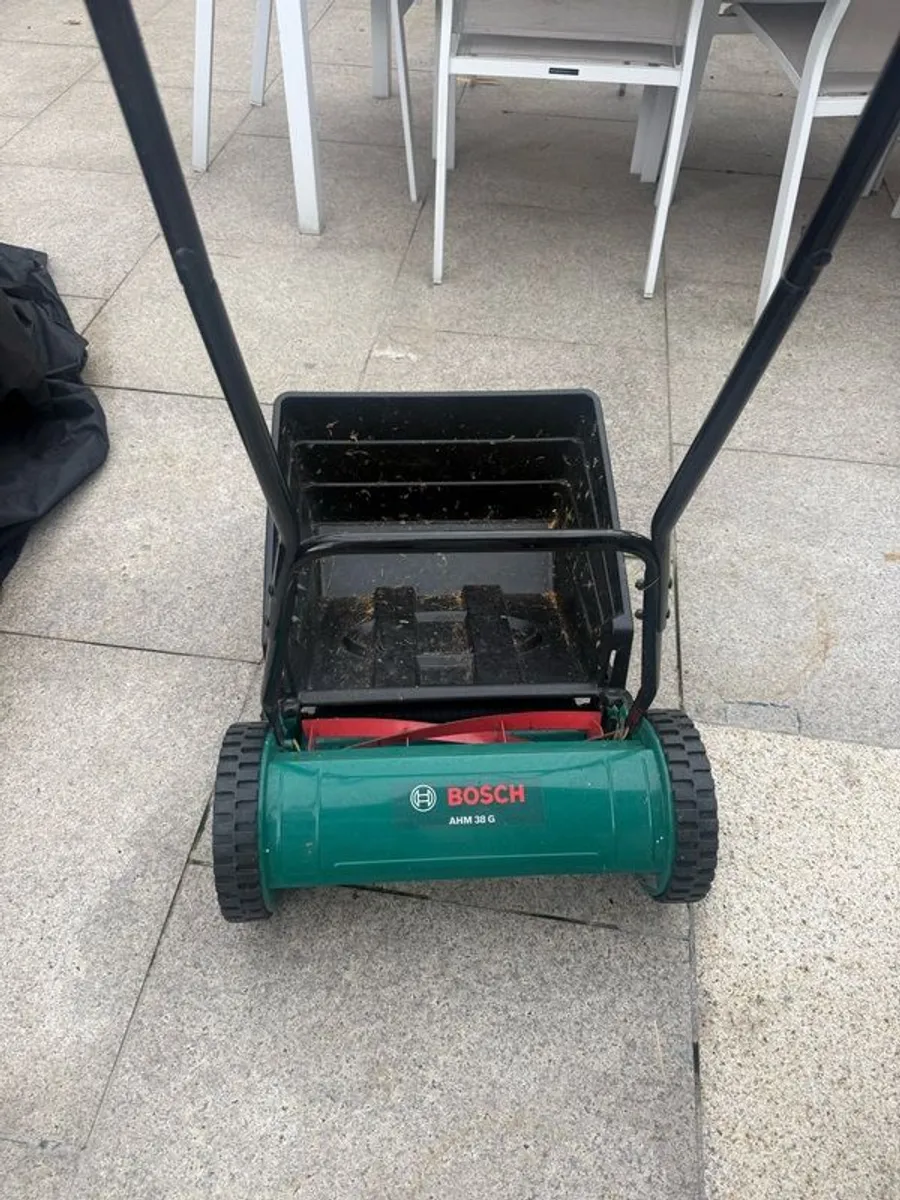 Bosch AHM 38 G manual cylinder lawnmower