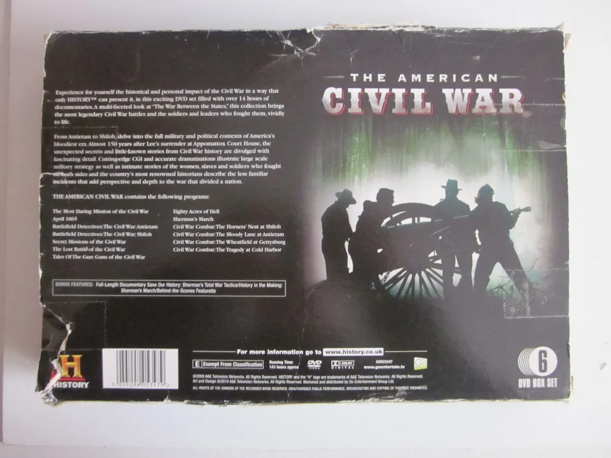 History The American Civil War 6 DVD's - Image 3