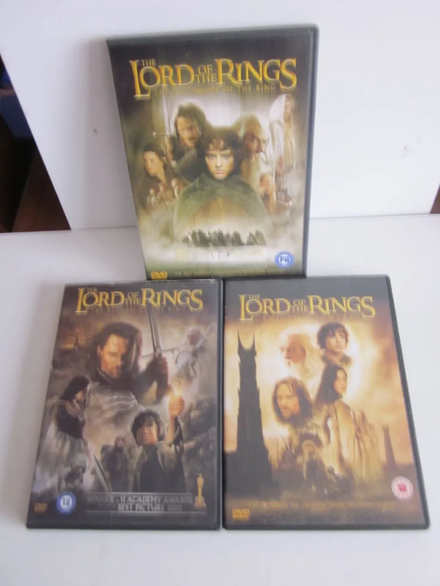The Lord Of The Rings Trilogy 6 DVD's - Image 1