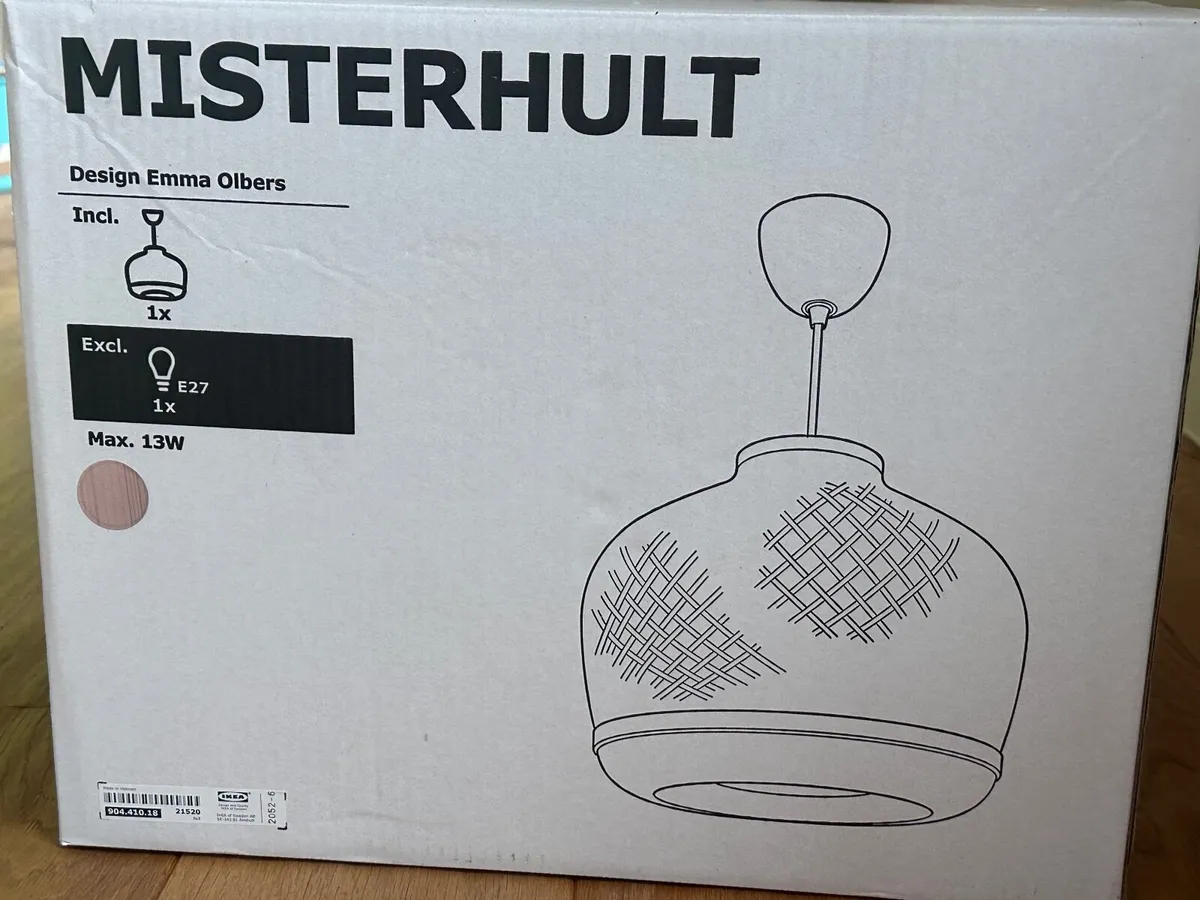 IKEA MISTERHULT Bamboo Pendant Light – Brand New i - Image 2