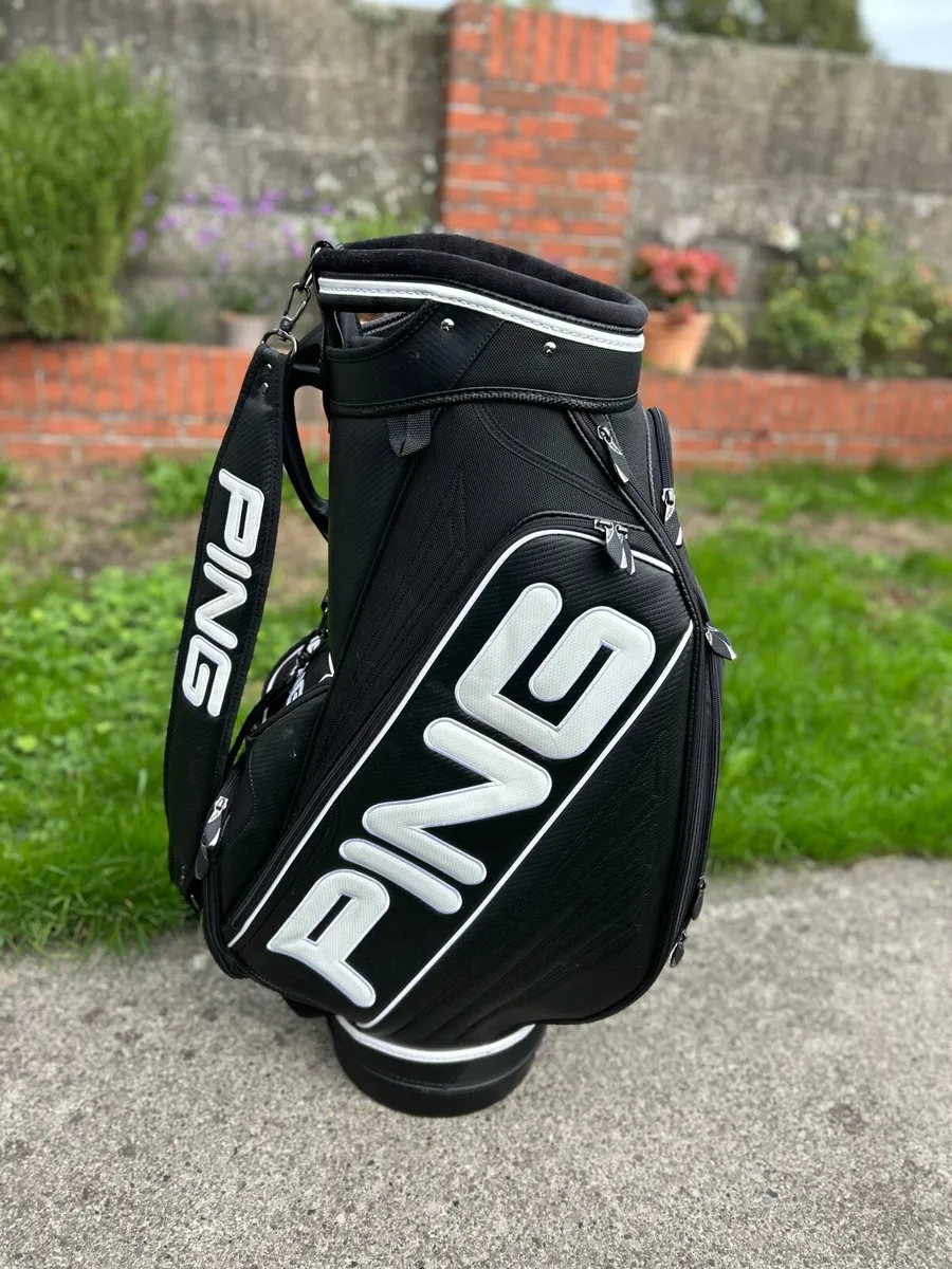 Full set of left handed golf clubs inc Ping Bag - Image 3