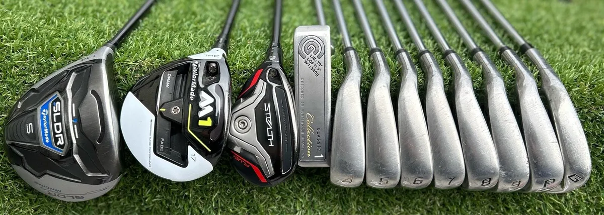 Full set of left handed golf clubs inc Ping Bag - Image 2