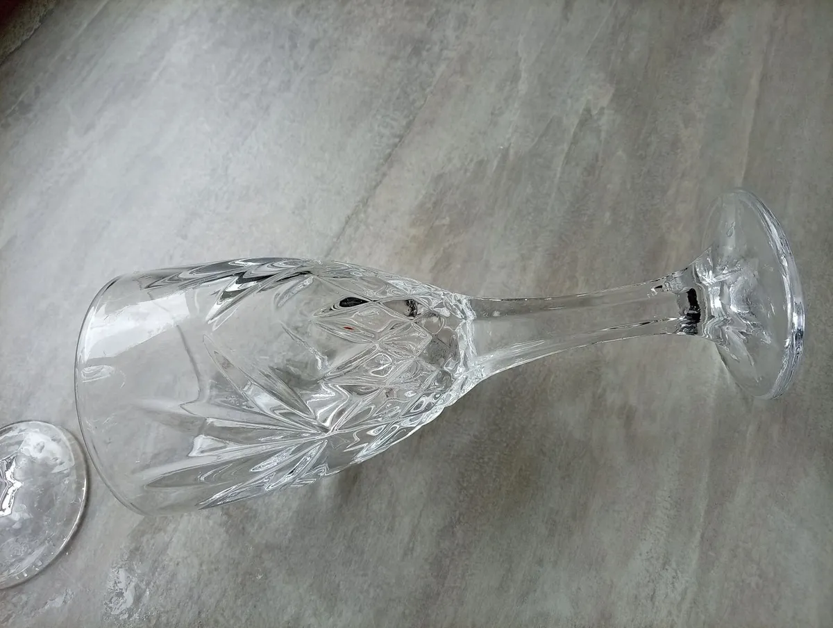 Tipperary crystal 6 wine glasses - Image 3