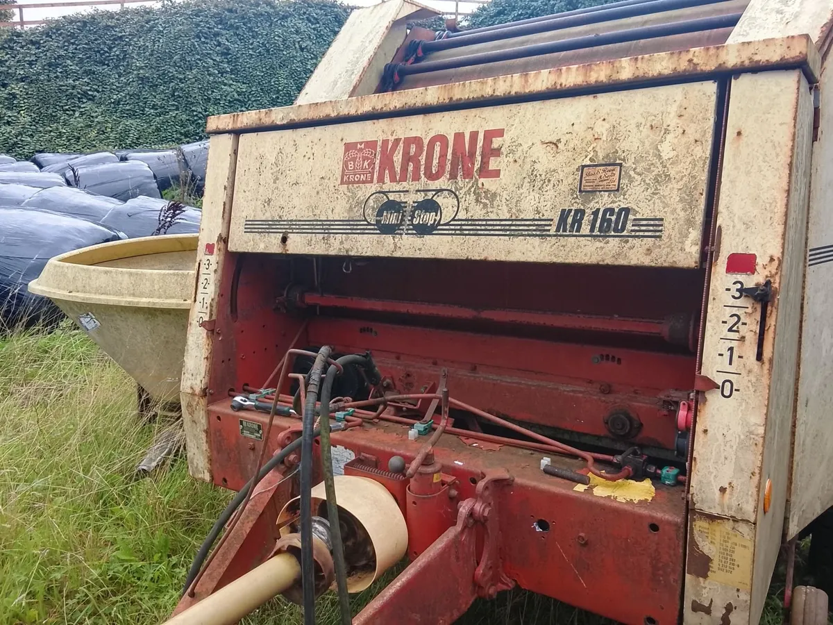krone 160 baler. - Image 3