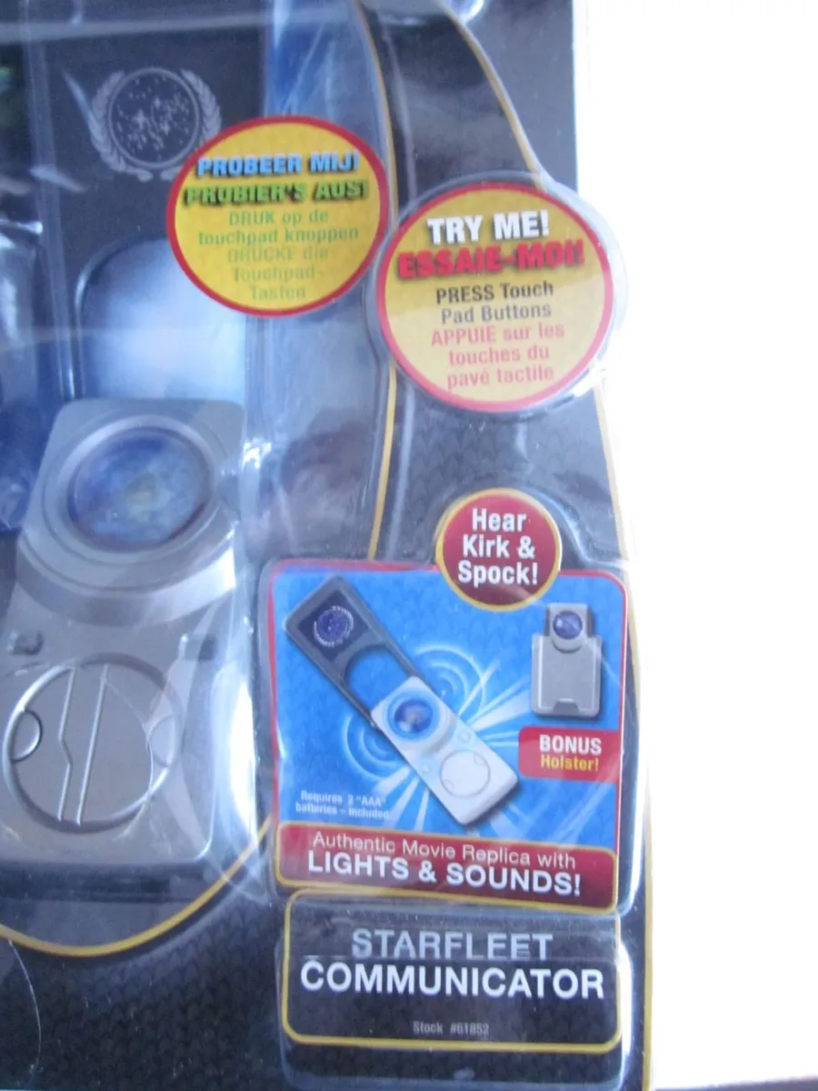Vintage StarTrek Movie Starfleet Communicator 2009 - Image 2