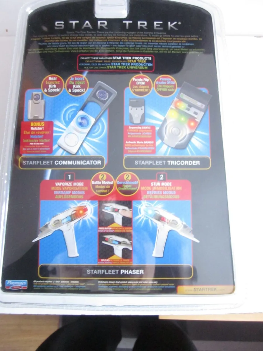 Vintage StarTrek Movie Starfleet Communicator 2009 - Image 3