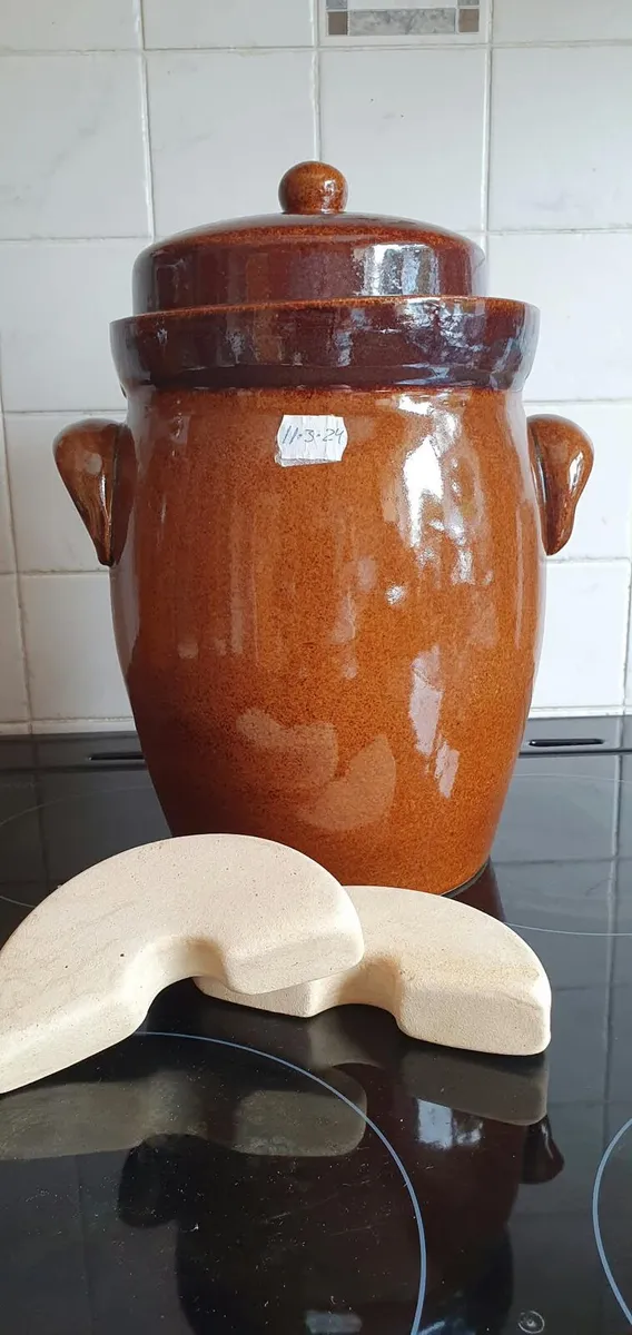3 Traditional Fermentation Crocks – 5L, 10L & 26L - Image 2