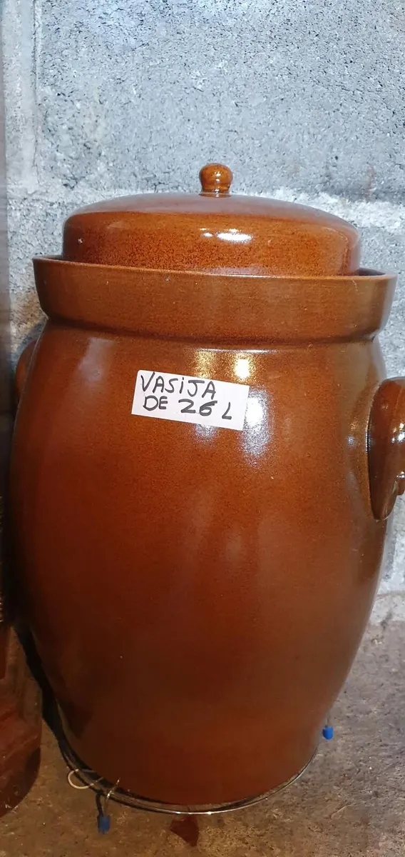 3 Traditional Fermentation Crocks – 5L, 10L & 26L - Image 3