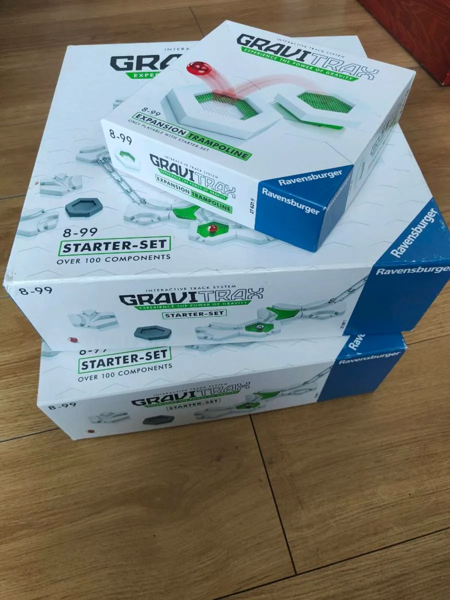 GraviTrax Bundle – 2 Starter Sets + Expansion set - Image 1