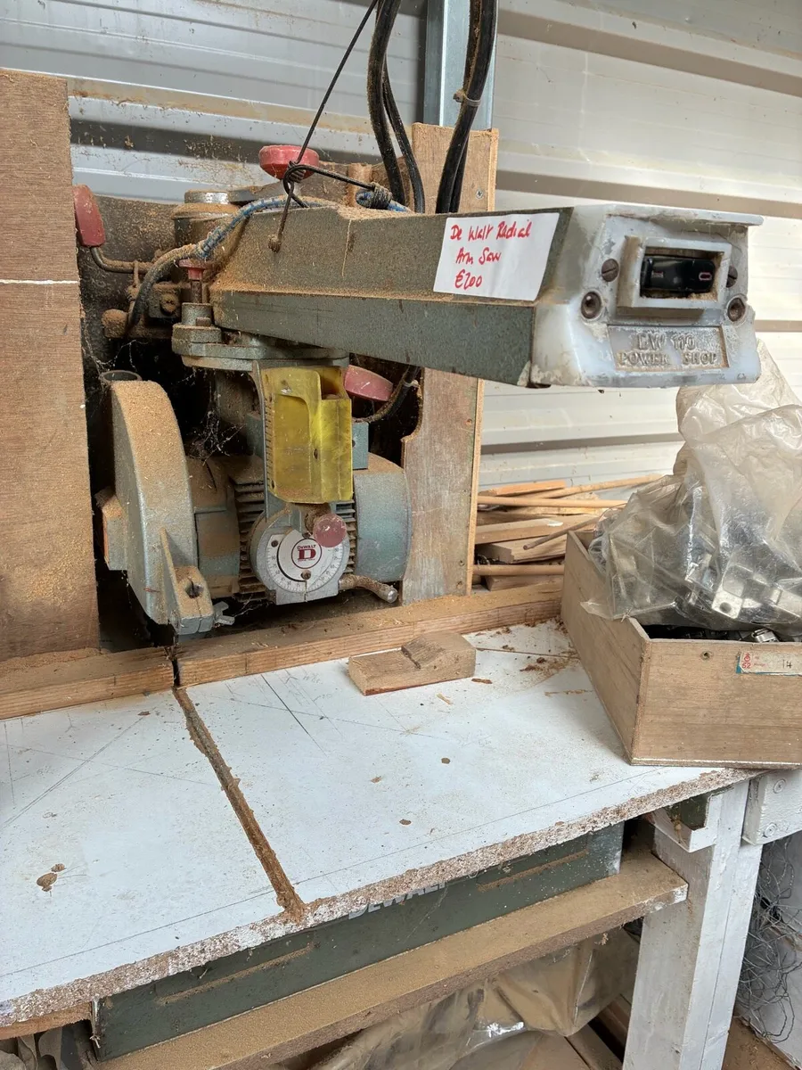 Work Bench and Saw - Image 4