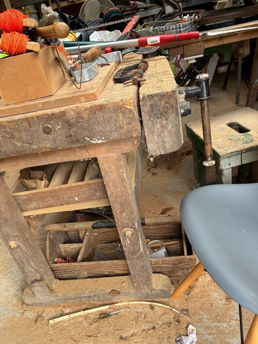Work Bench and Saw - Image 2
