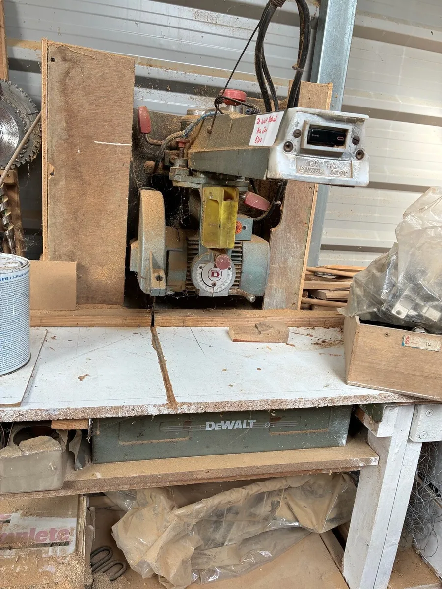 Work Bench and Saw - Image 3