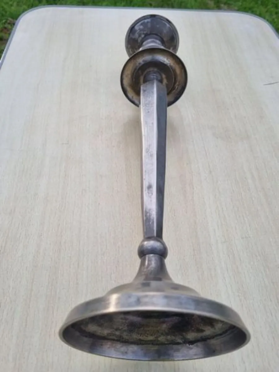 Classic, silver-plated tall candlestick candelabra - Image 4
