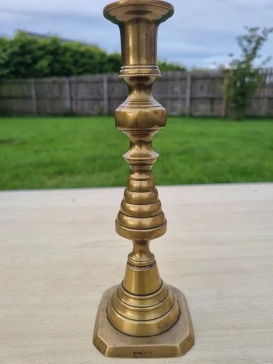 English candlestick from the Victorian era - Image 1