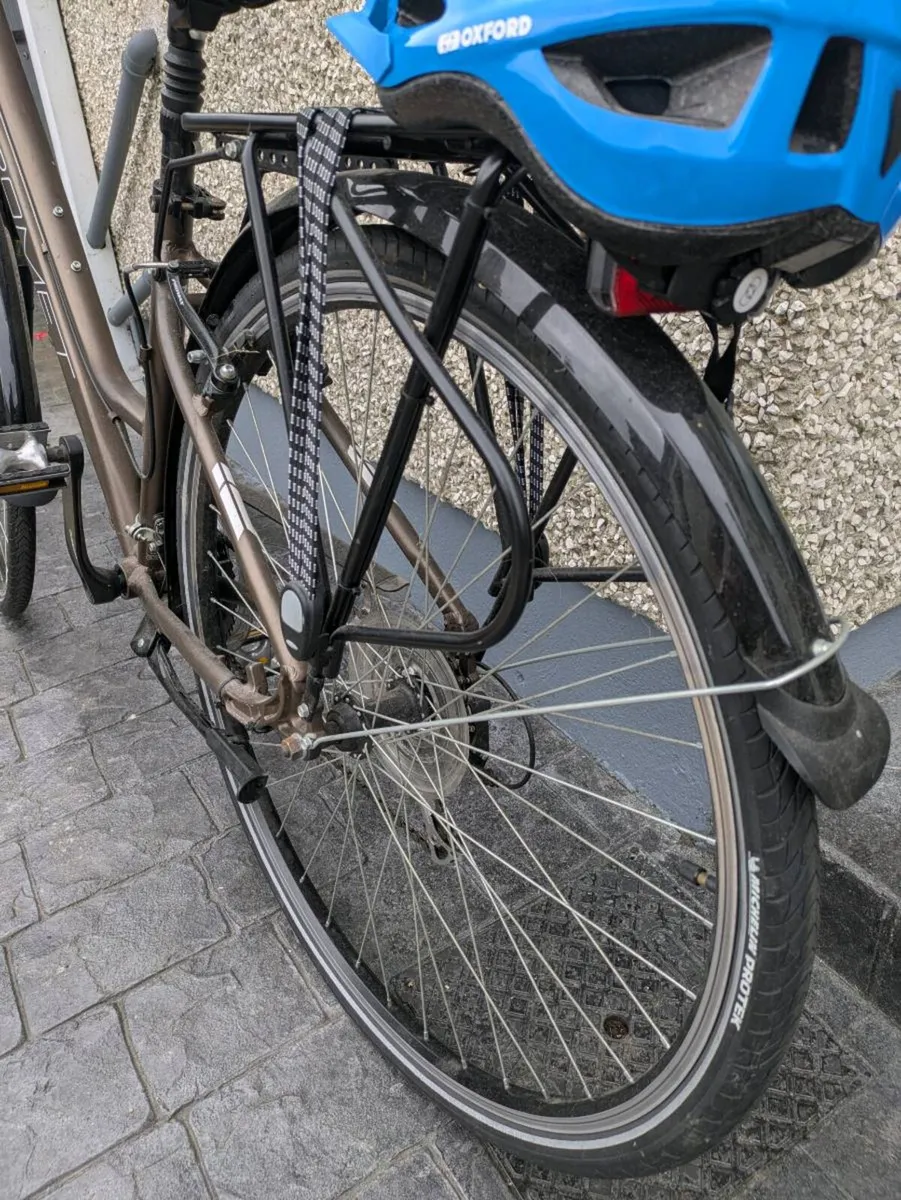 Bicycle ROMET Gazela 5, Brown, Hybrid - Image 4