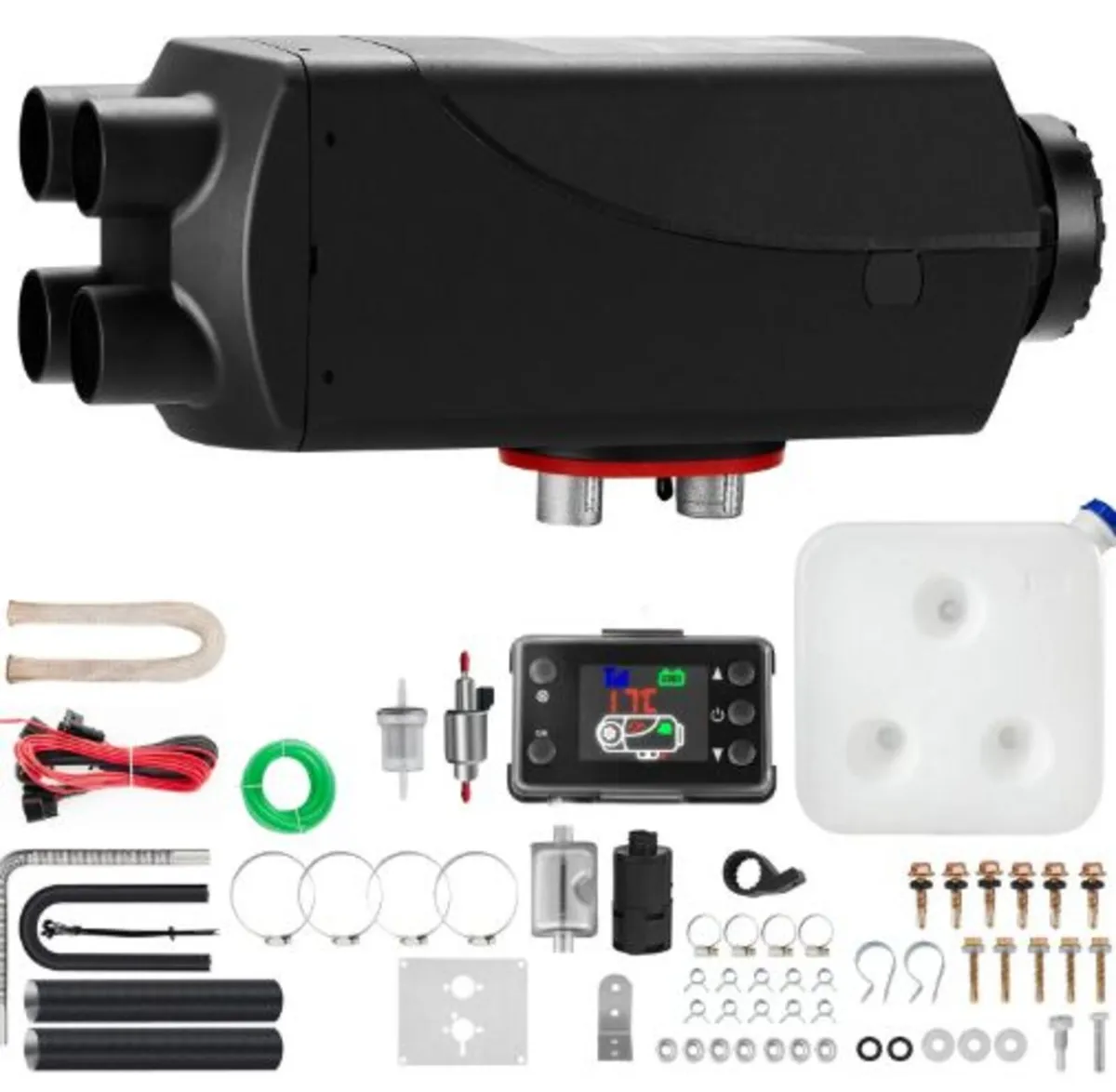 5-8KW Diesel Heater with silencers, 12V Parking - Image 1