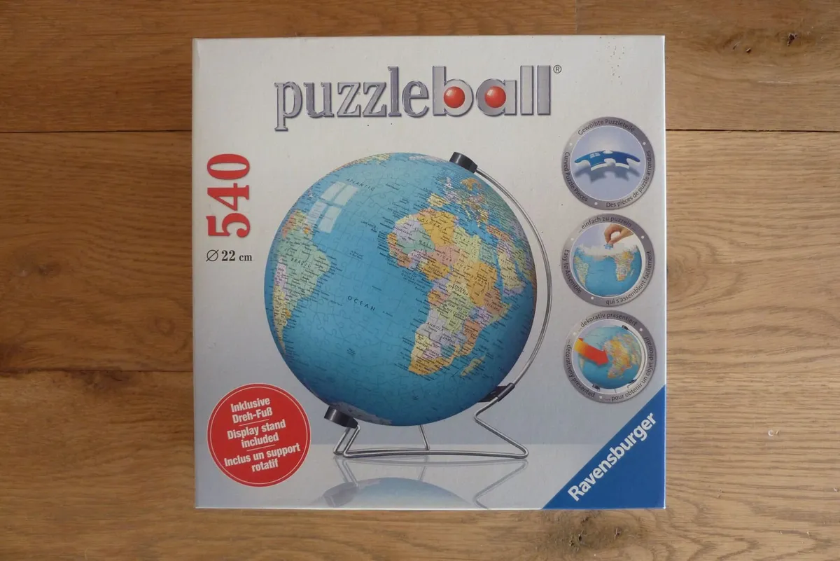 Ravensburger: Puzzleball The World Earth Globe jig