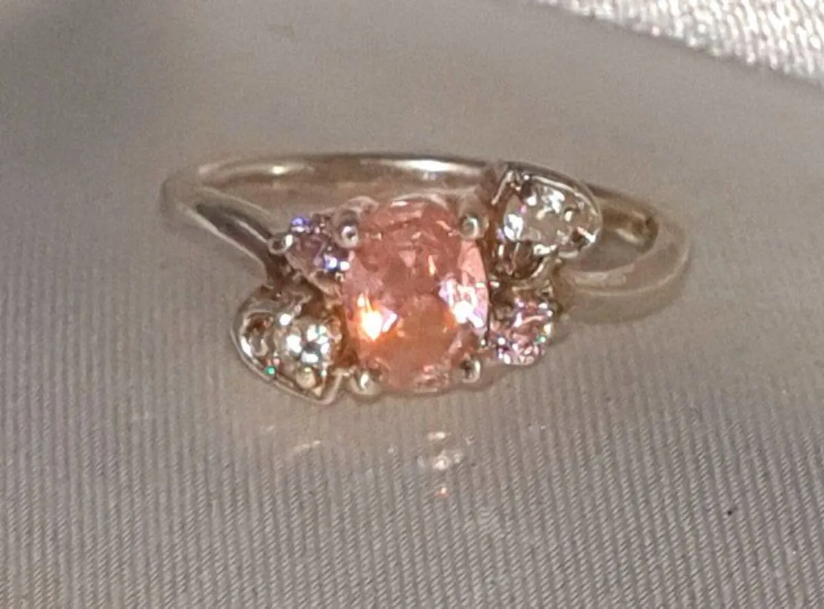 Pristine Vintage Sterling Silver Cluster - Image 1