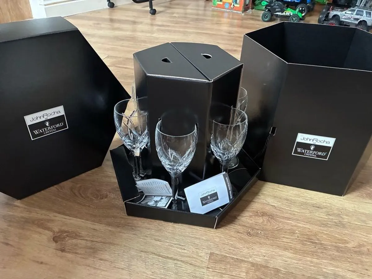 Waterford Crystal John Rocha Signature White Wine Giftbox - Image 1