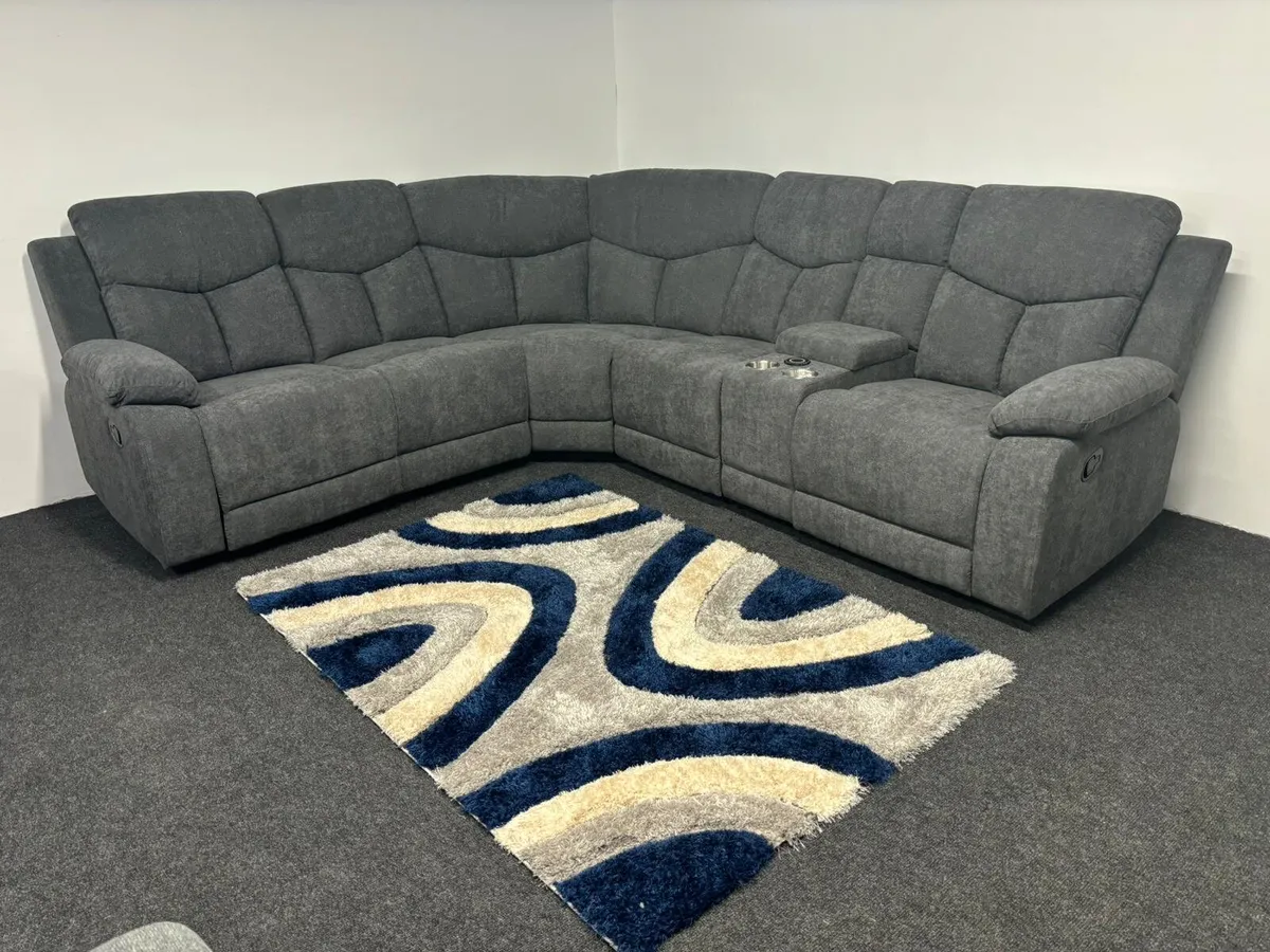 New Washington Modular Fabric Recliner Sofa - Image 2