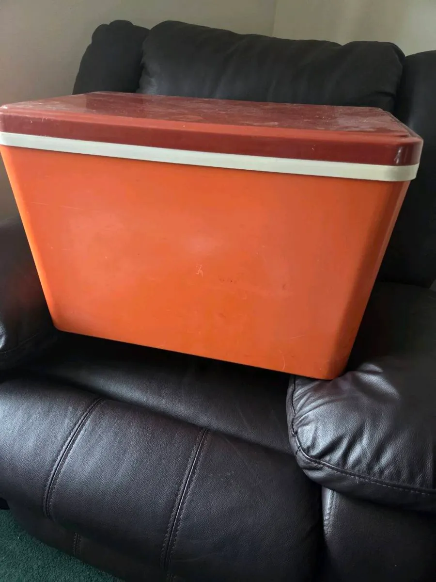 1970s retro picnic box