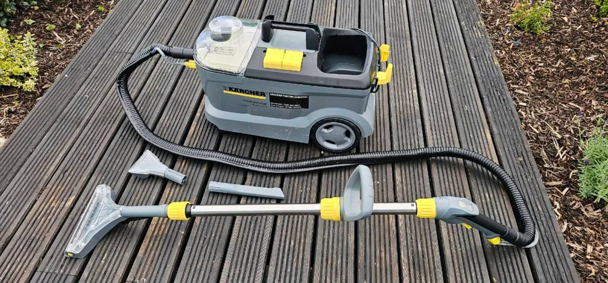 Karcher Puzzi 10/1 Carpet and Upholstery Cleaner - Image 1