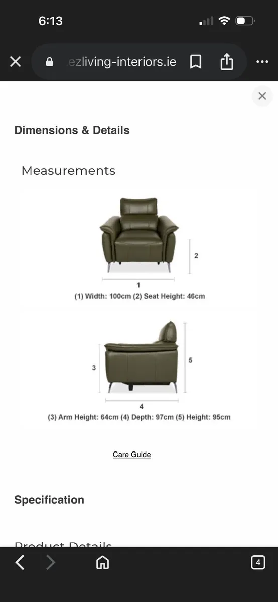 Reclining armchair - Image 3