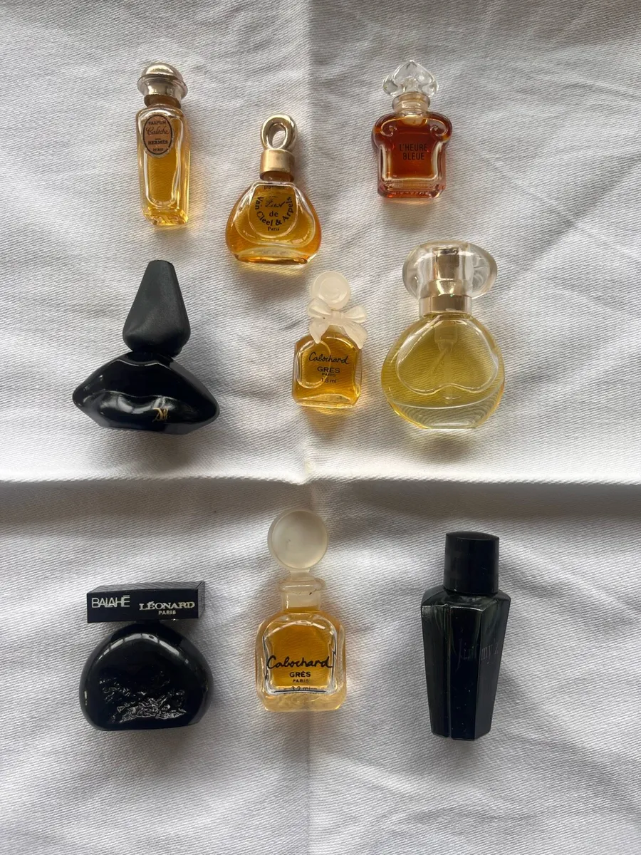 Various vintage Miniature Perfume bottles - Image 4