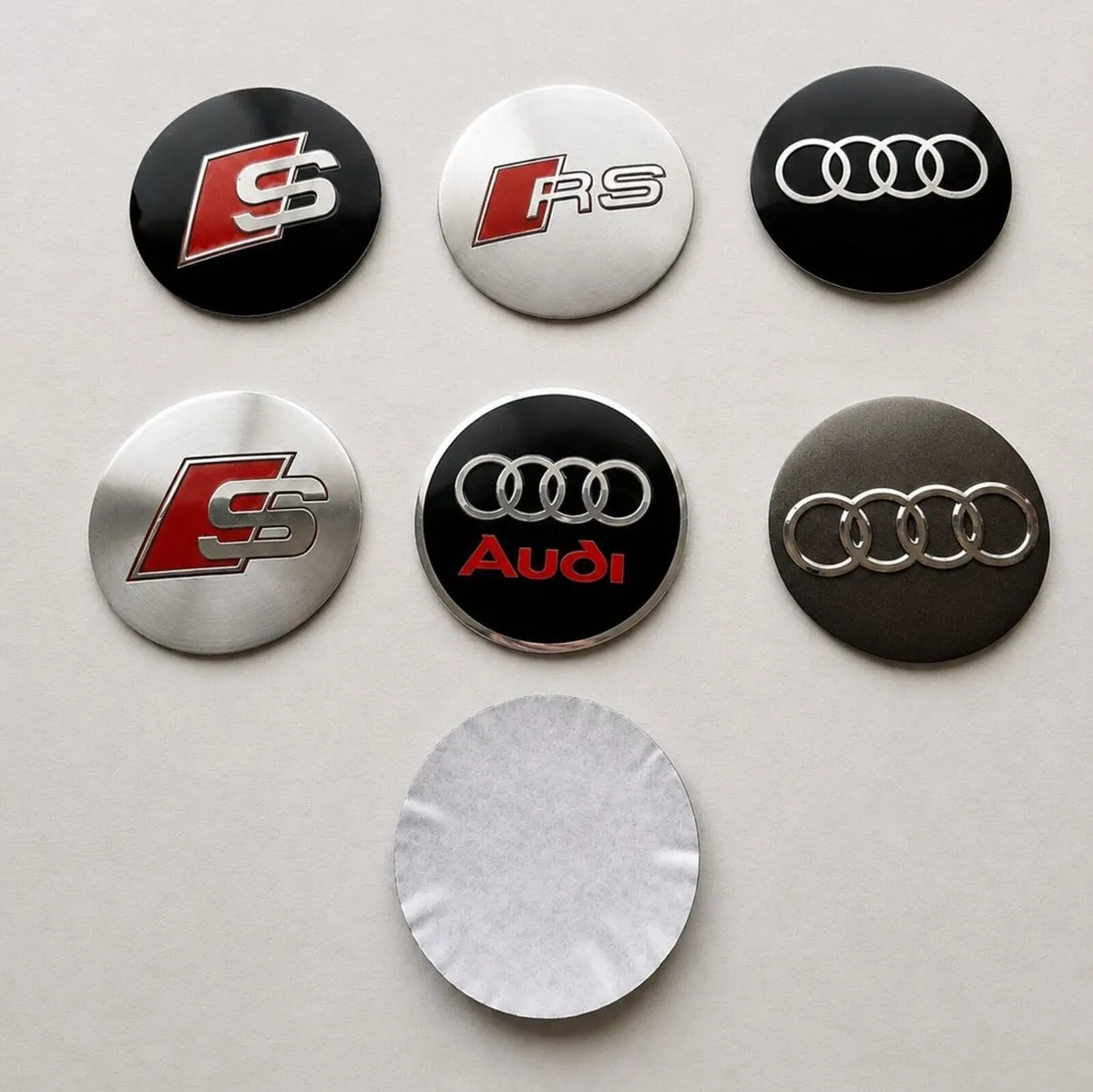 Audi badges 56mm - FREE POST - Image 1
