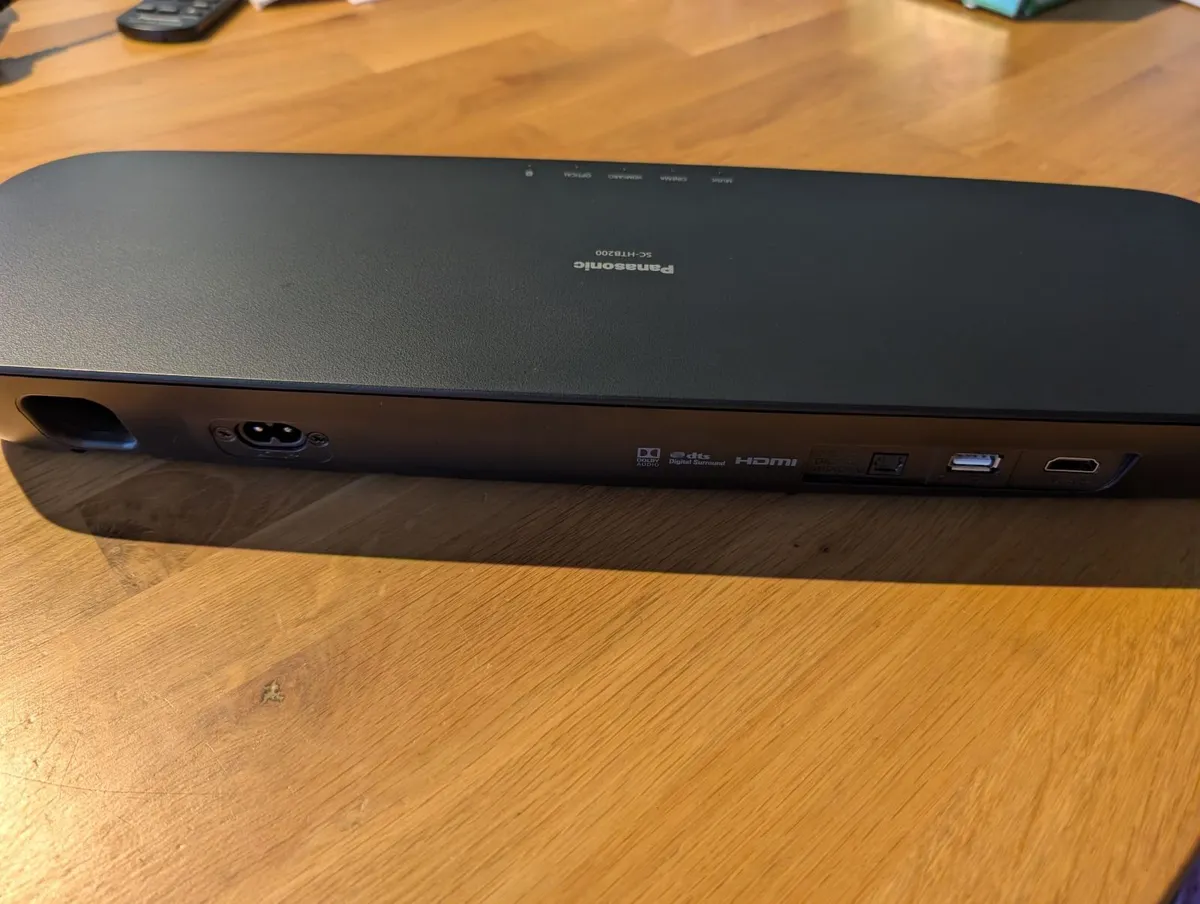 Panasonic SC-HTB200EBK Bluetooth TV Sound Bar - Image 3