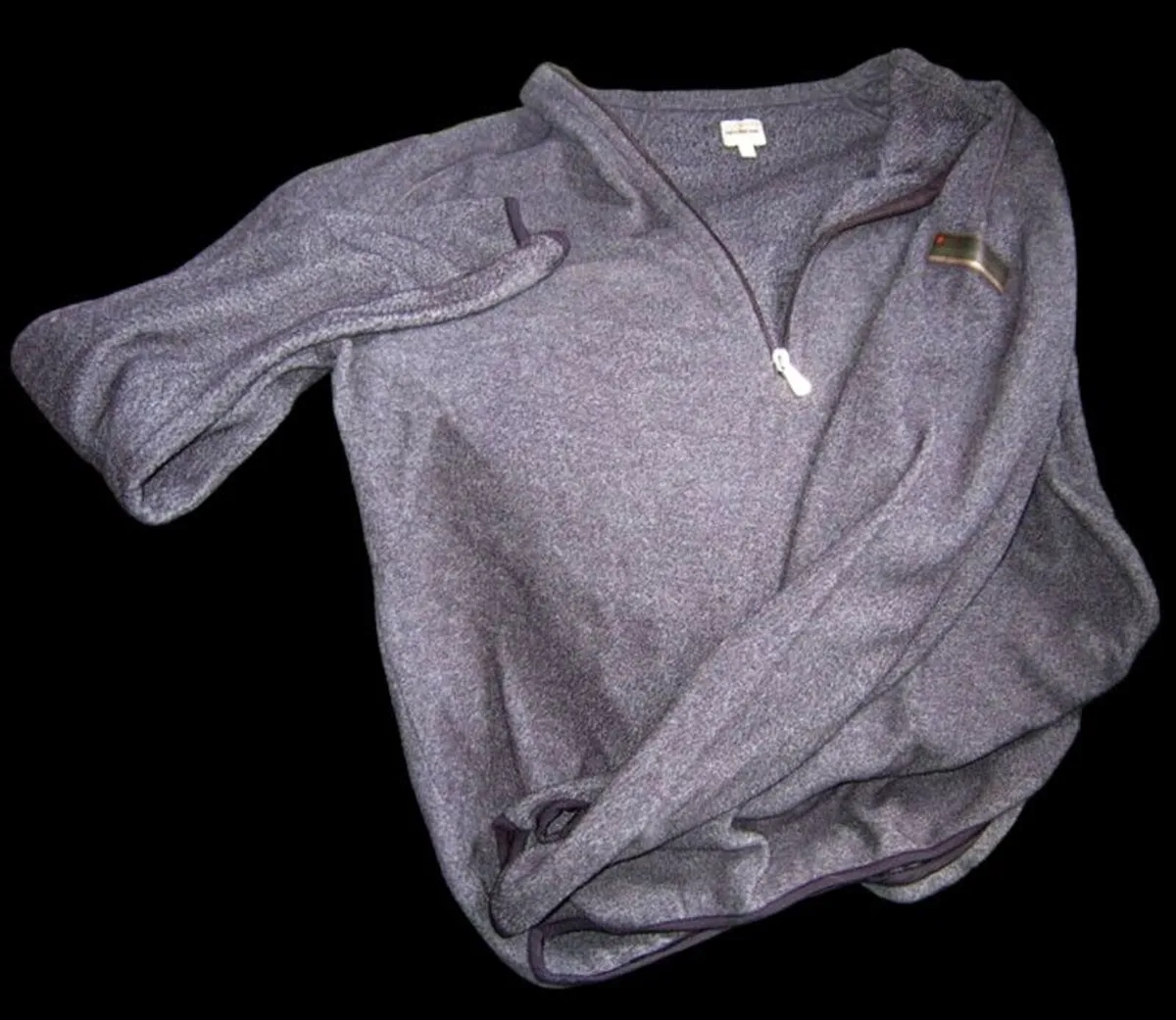 Vintage Calvin Klein Jeans Quarter-Zip Fleece - Image 1