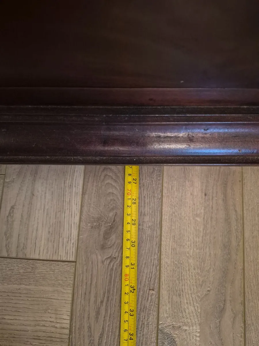 Tall solid wood display Cabinet - Image 3