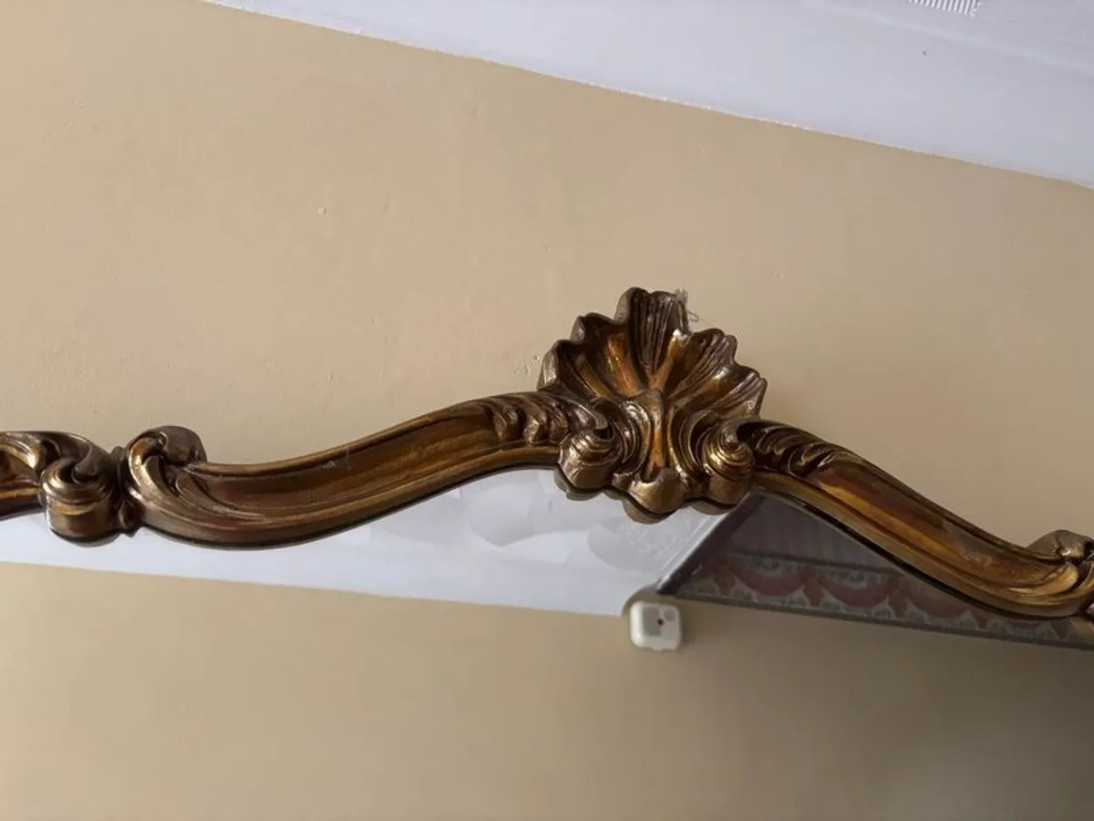 Brass Wall Mirror 48 x 34 - Image 2