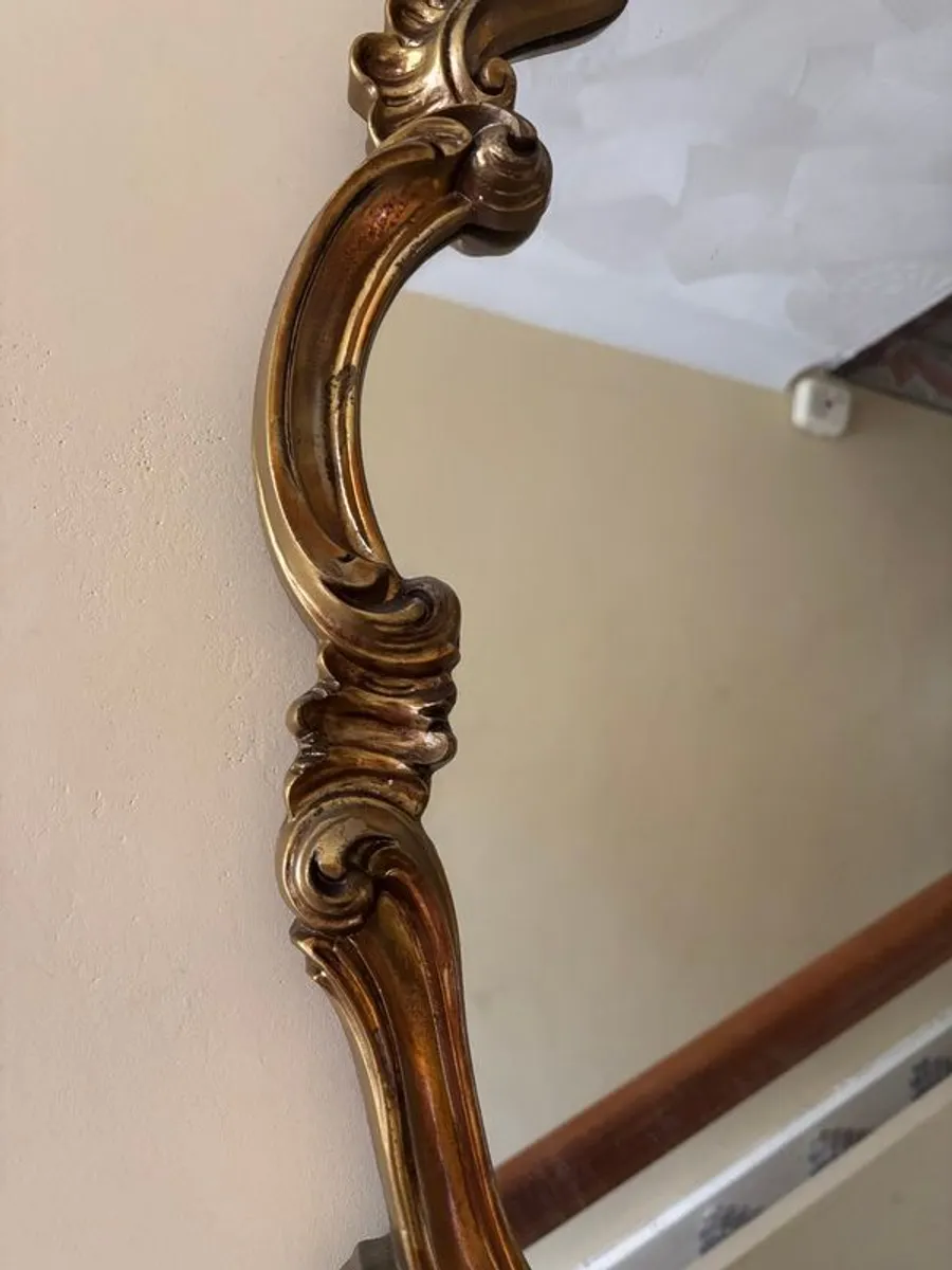 Brass Wall Mirror 48 x 34 - Image 4