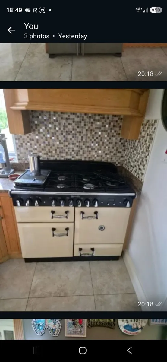 Range master cooker and Samsung Fridge - Image 1