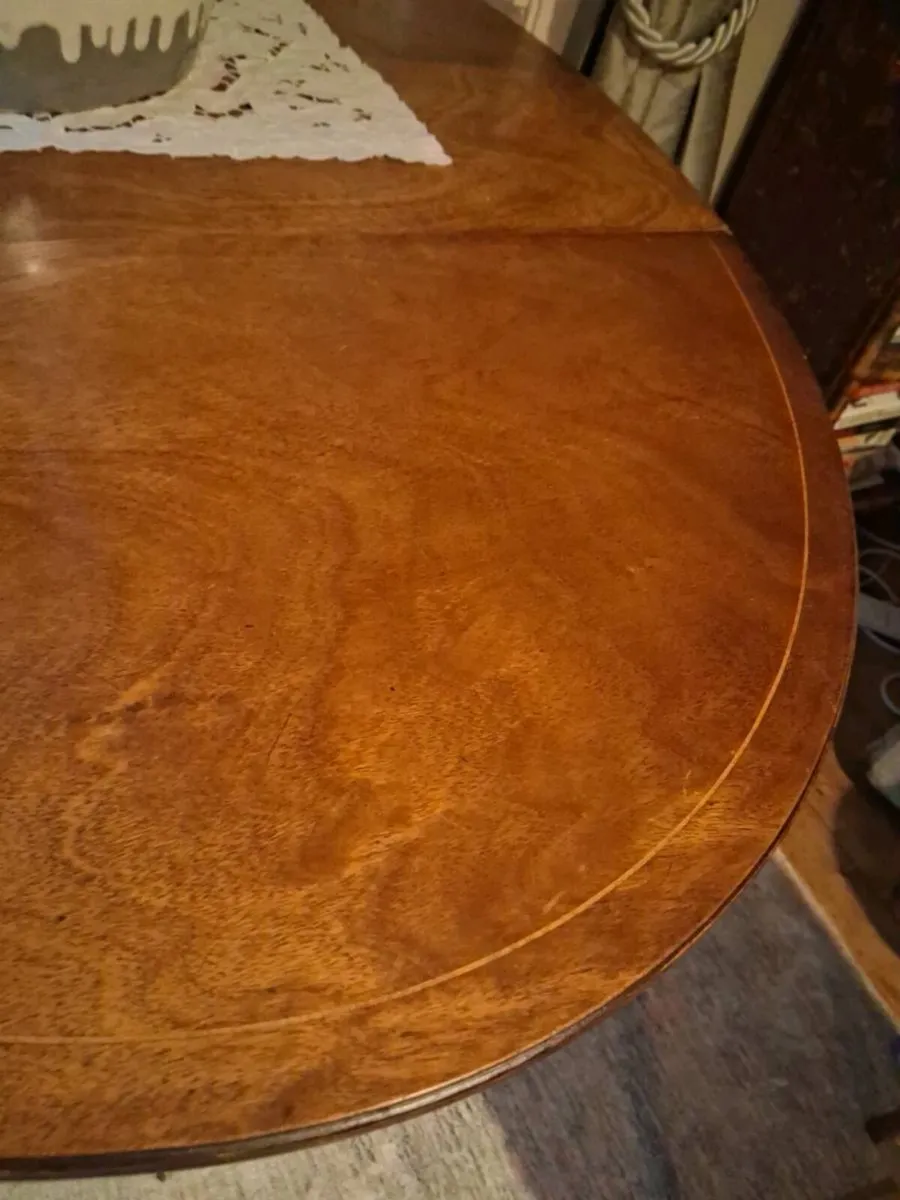 Antique Drop Leaf Table (folding) - Image 3