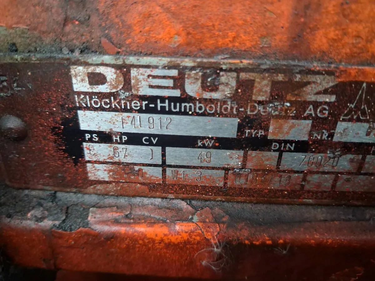 Deutz f4l 912 engine 4 cylinder air cooled - Image 3