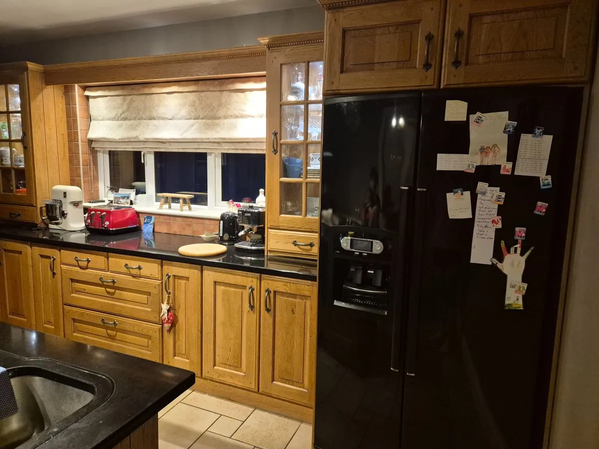 Solid oak fitted kitchen in Co Louth - Image 3