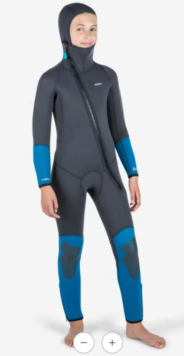Decathlon 5.5mm Junior Wetsuit - Image 2