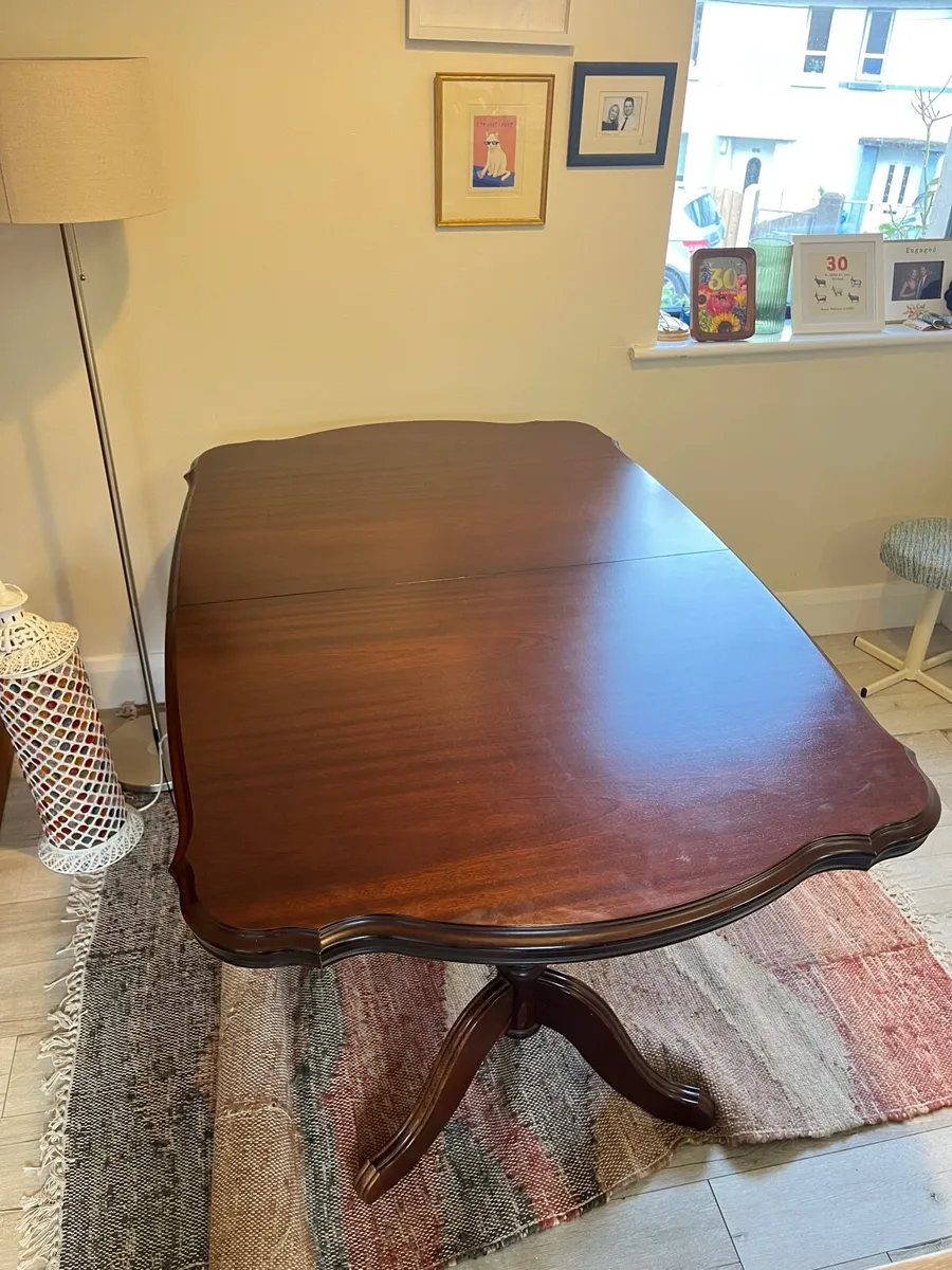 Mahogany Dining Table - Image 4