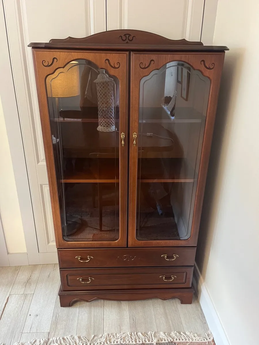 Mahogany China Cabinet - Image 1