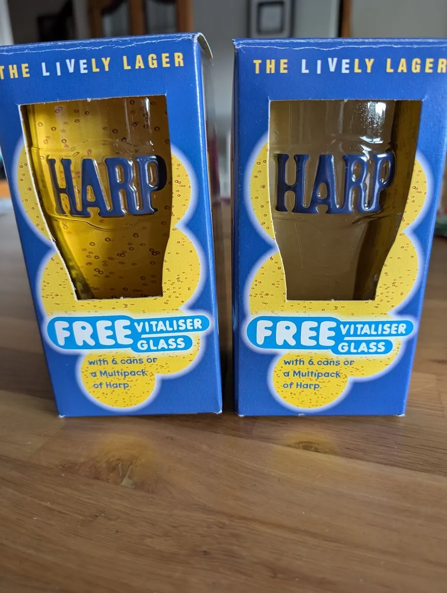 Harp Vitaliser Pint Glasses - Image 4